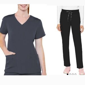 Med Couture Black Scrub Set
